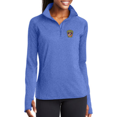 Ladies Sport Wick ® Stretch 1/4 Zip Pullover Thumbnail